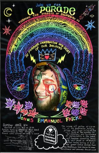 Memorial for Jonas Fricke poster